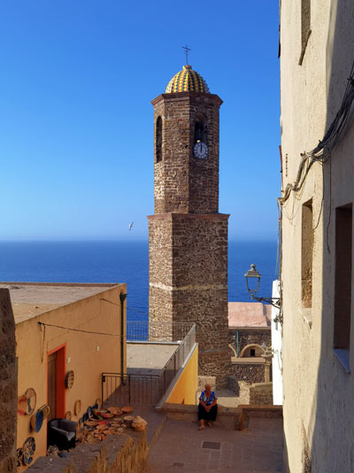Cathedrale de Castelsardo, village Sarde