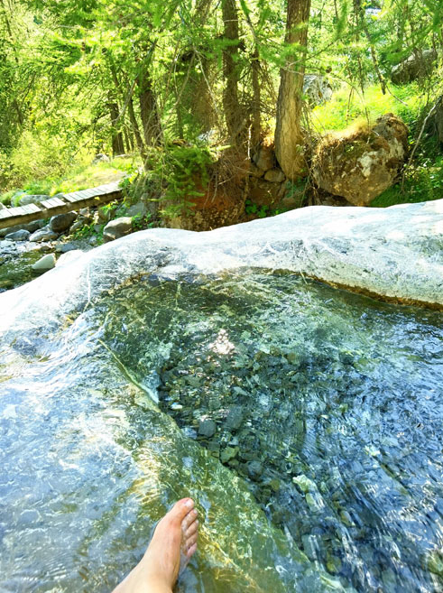 Vasques de baignade Parc du Mercantour dans le Val d'Allos
