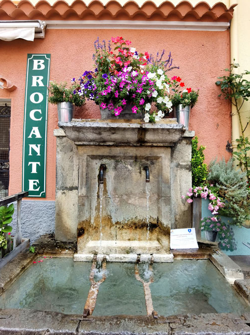 Fontaines dans le Val d'Allos