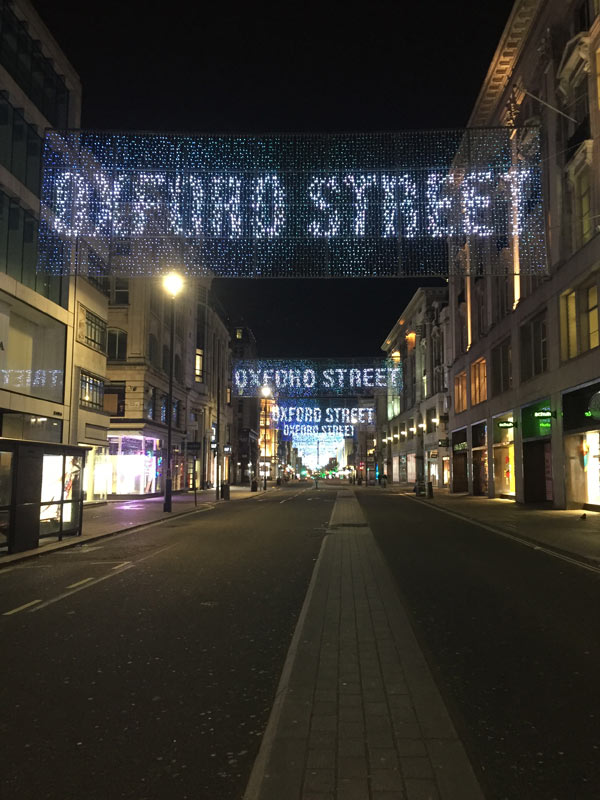 illuminations Oxford street