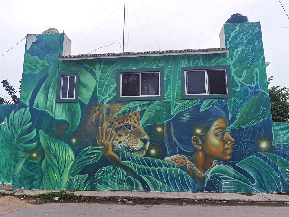 street art dans les rues du mexique