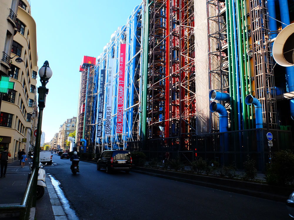 centre pompidou, musée parisien