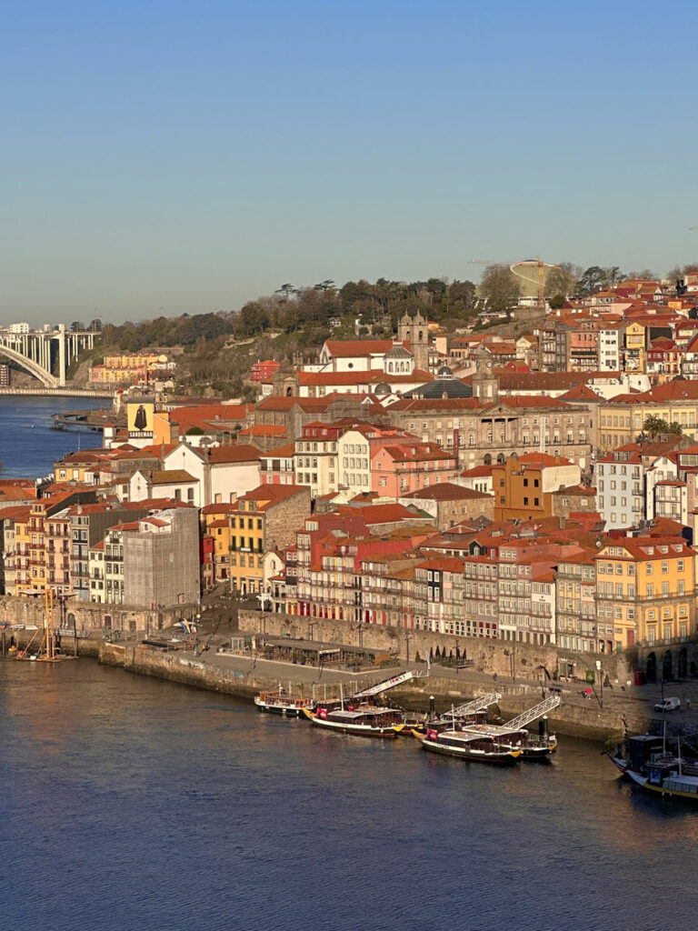 Vue sur le Porto depuis le Pont Dom Luis