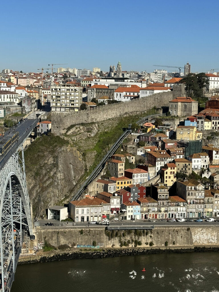 Guindais, quartier de Porto