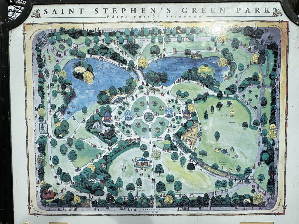 Plan St Stephen's Green