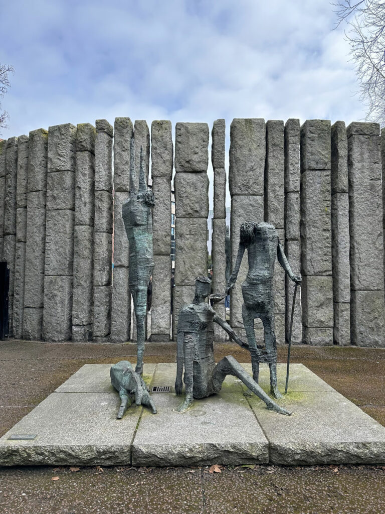 Monument de la famine à Dublin